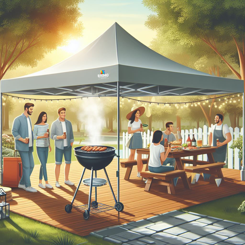 Gazebo pieghevole 3x3 professionale